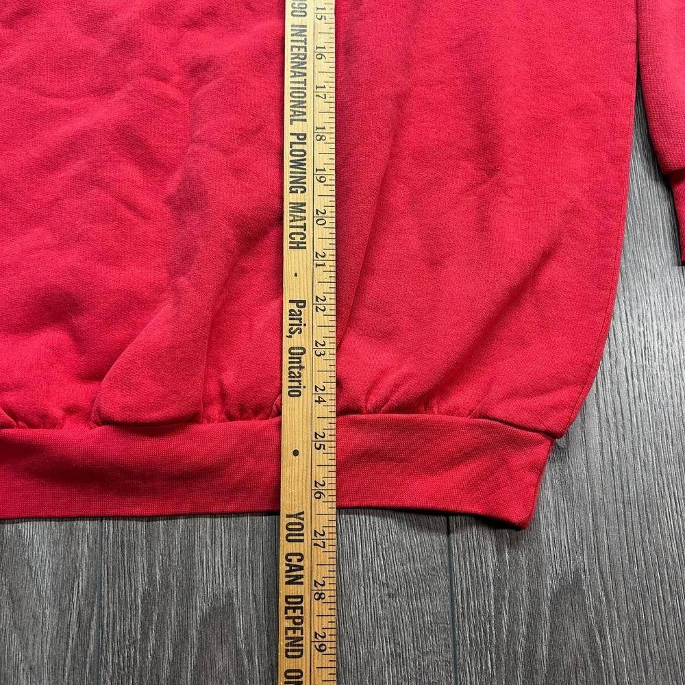 Vintage Northern Reflections Canada Red Graphic Sweatshirt Mens Large Canoe Loon - Picture 5 of 7